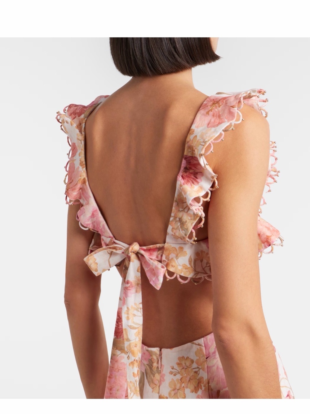 Zimmerman Frill Dress in Pastel - Picture 3 of 4